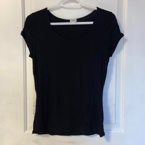 *2 for $22* Soft Material Black Garage Tee